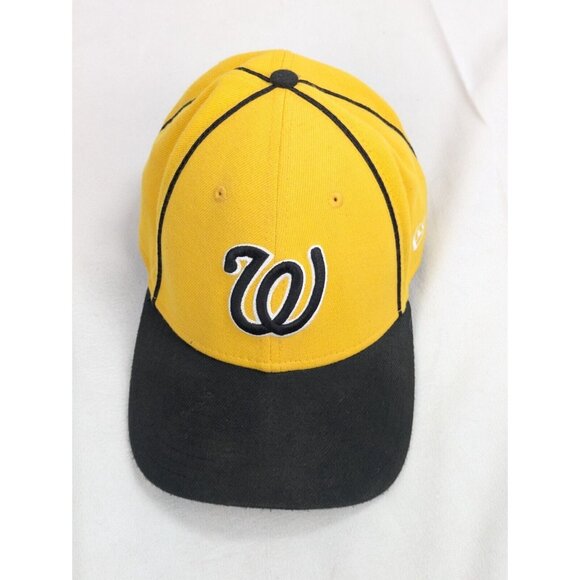 New Era Washington Nationals 39THIRTY Red Authentic Fitted MLB Cap Size M/L - Picture 1 of 9